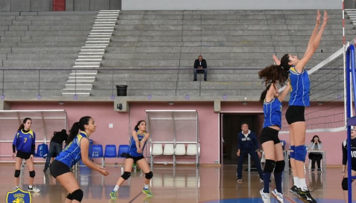 Our Senior Girls Volleyball team gained their ticket for the Pancyprian Competition!